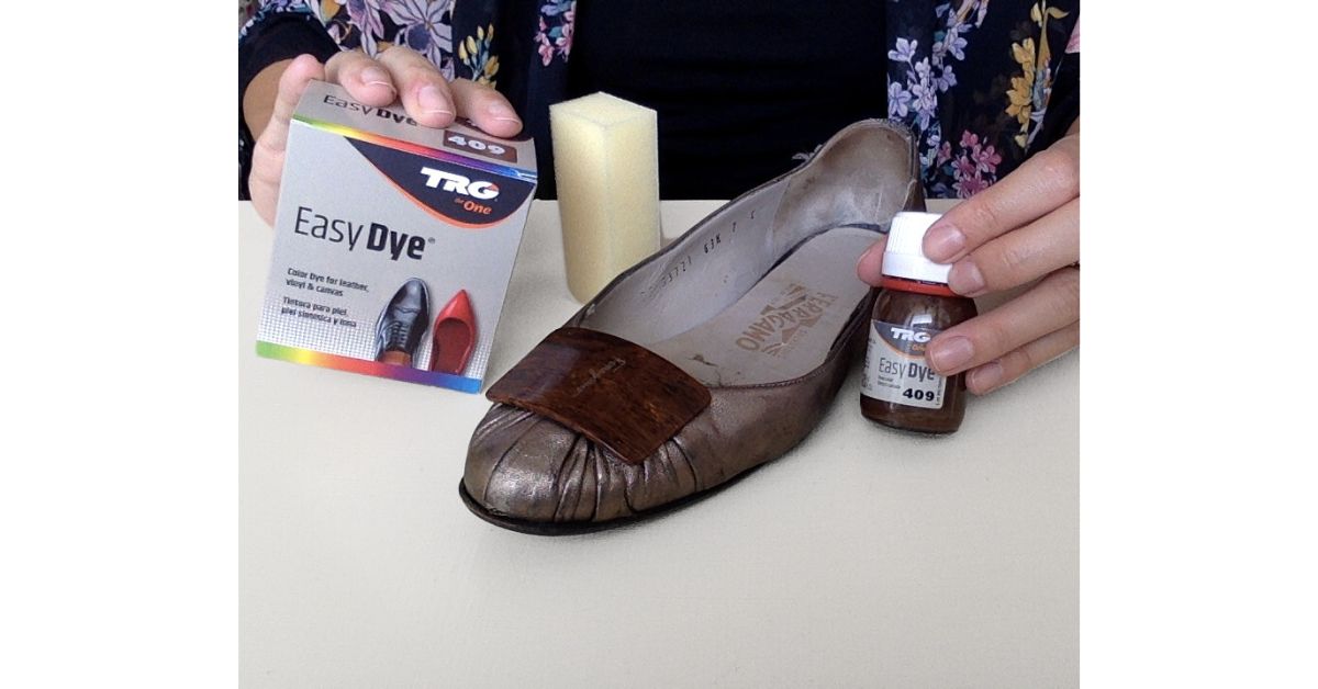 Bronzová Barva na boty Easy Dye TRG the one Bronze 409